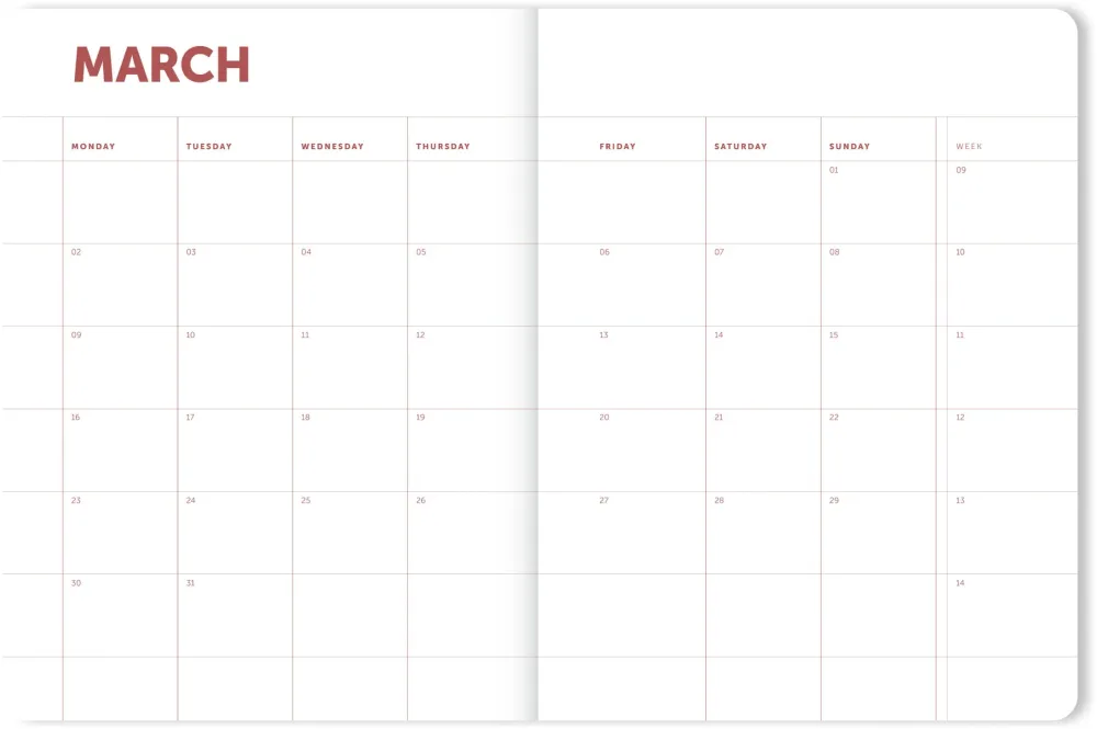 Schoolagenda 25/26 Teacher A-Journal