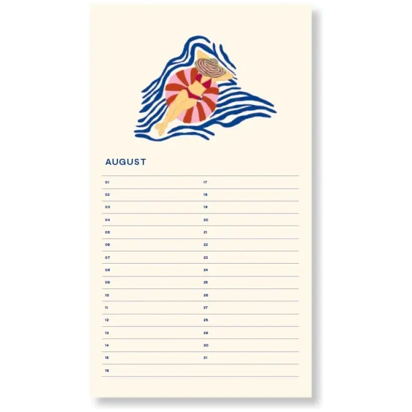 Verjaardagskalender Flowers A-Journal