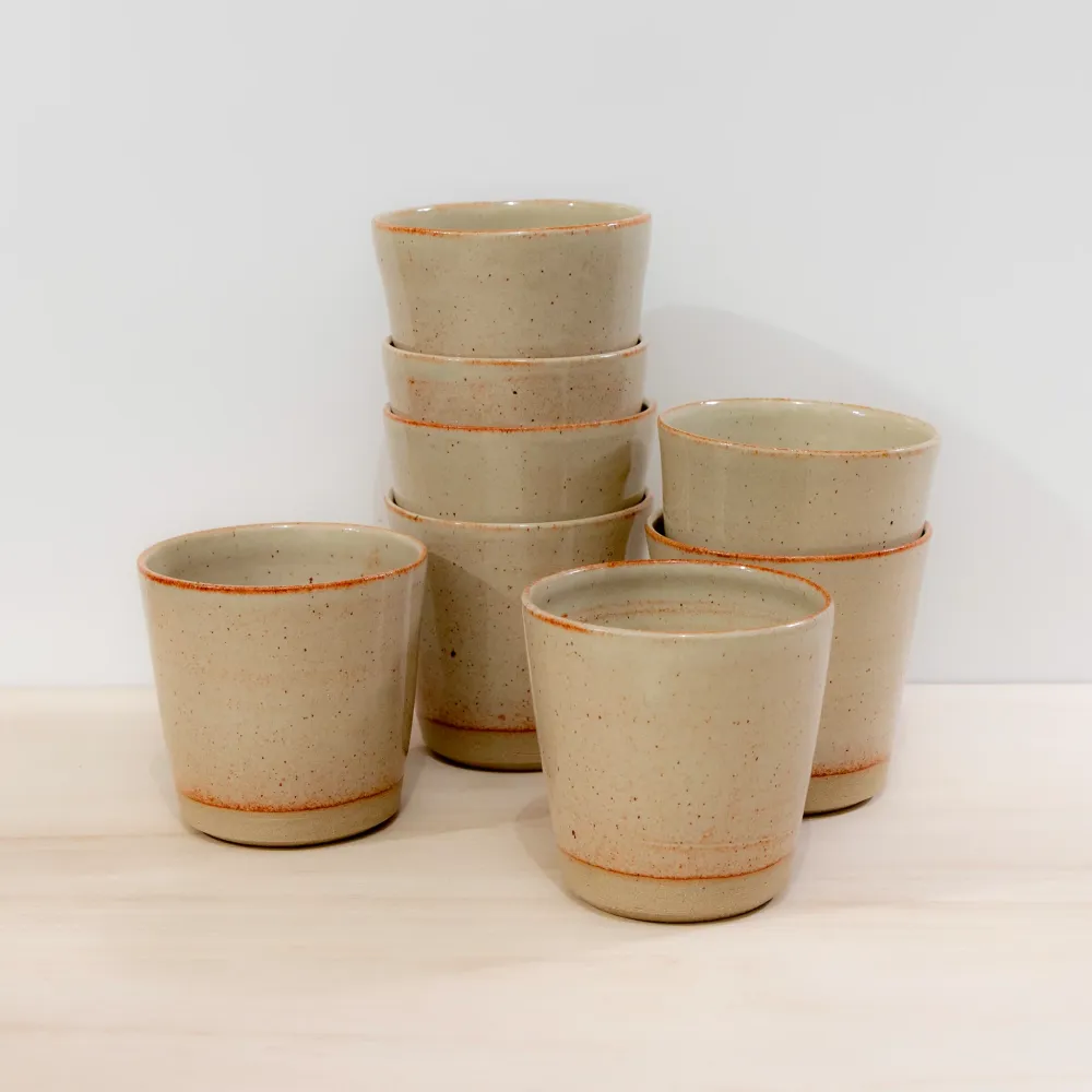 AB Ceramics Beker Geel Beige 20 cl
