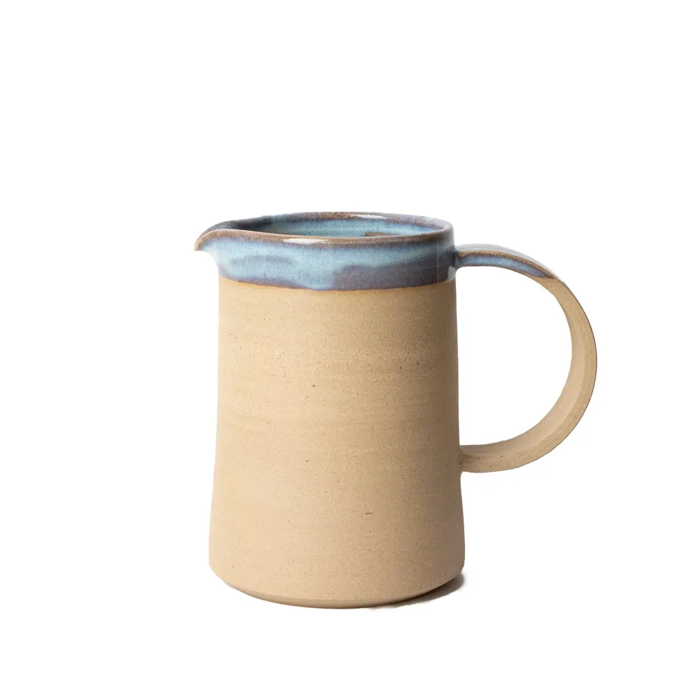 AB Ceramics Karaf Geel Opaal Blauw 100 cl