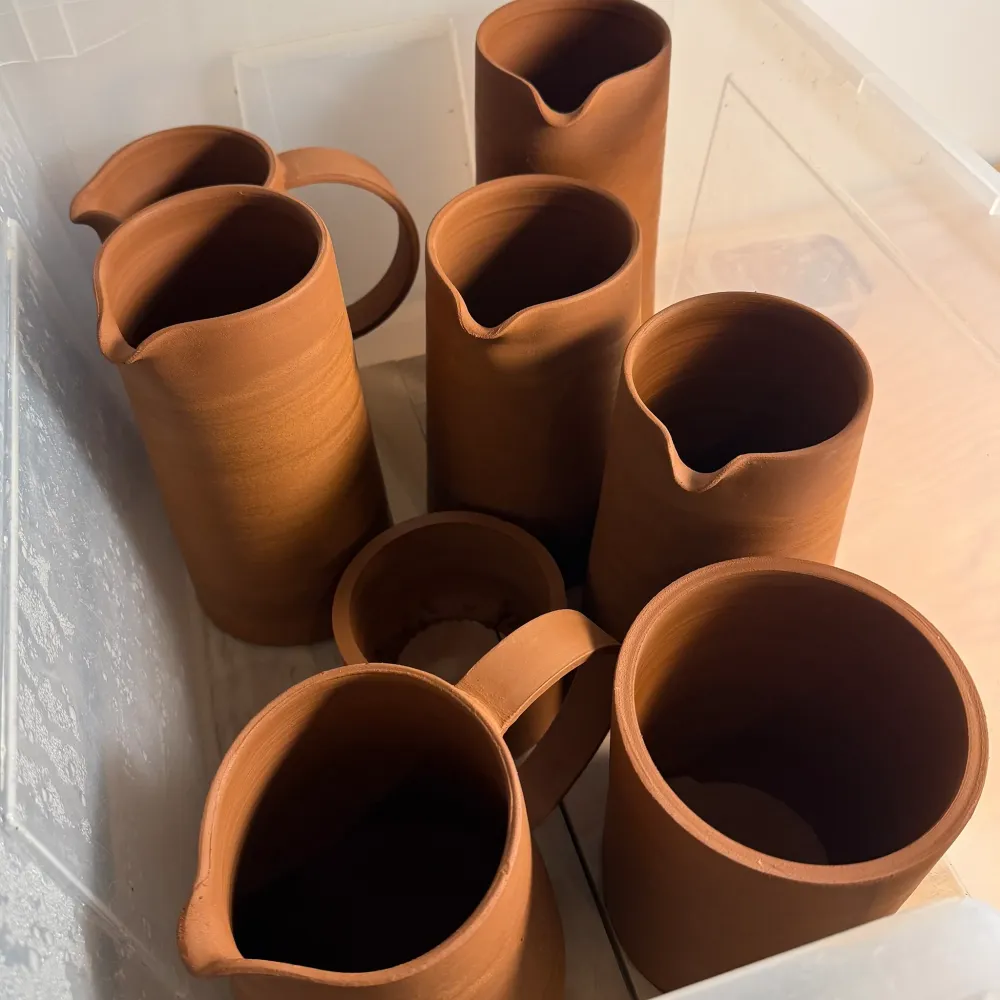 AB Ceramics Karaf 5 Rood Opaal Blauw 100 cl