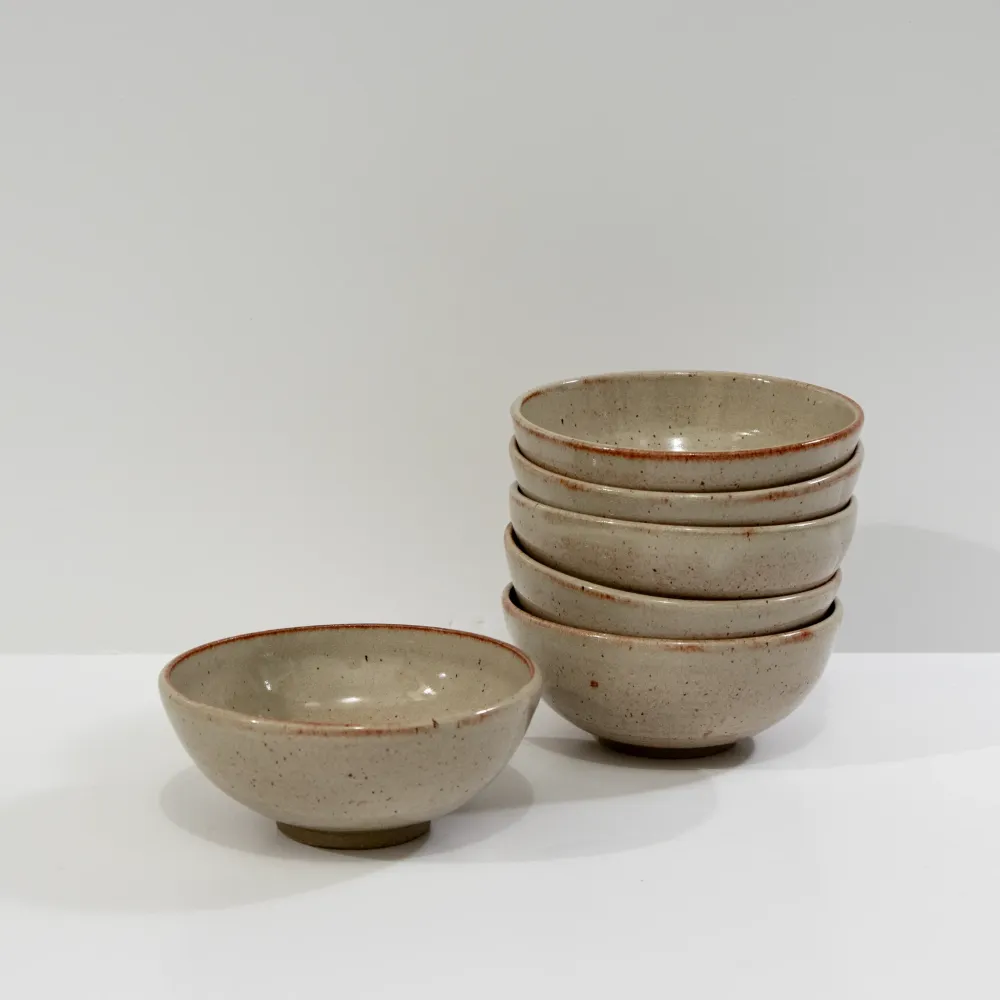 AB Ceramics Mini Kom Geel Beige D10,5