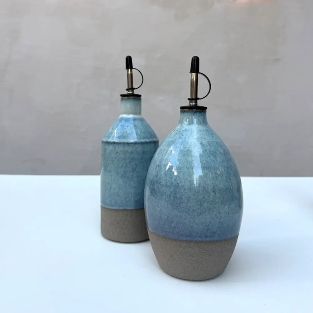 AB Ceramics Olijfolie Fles Grijs Opaal 84 cl