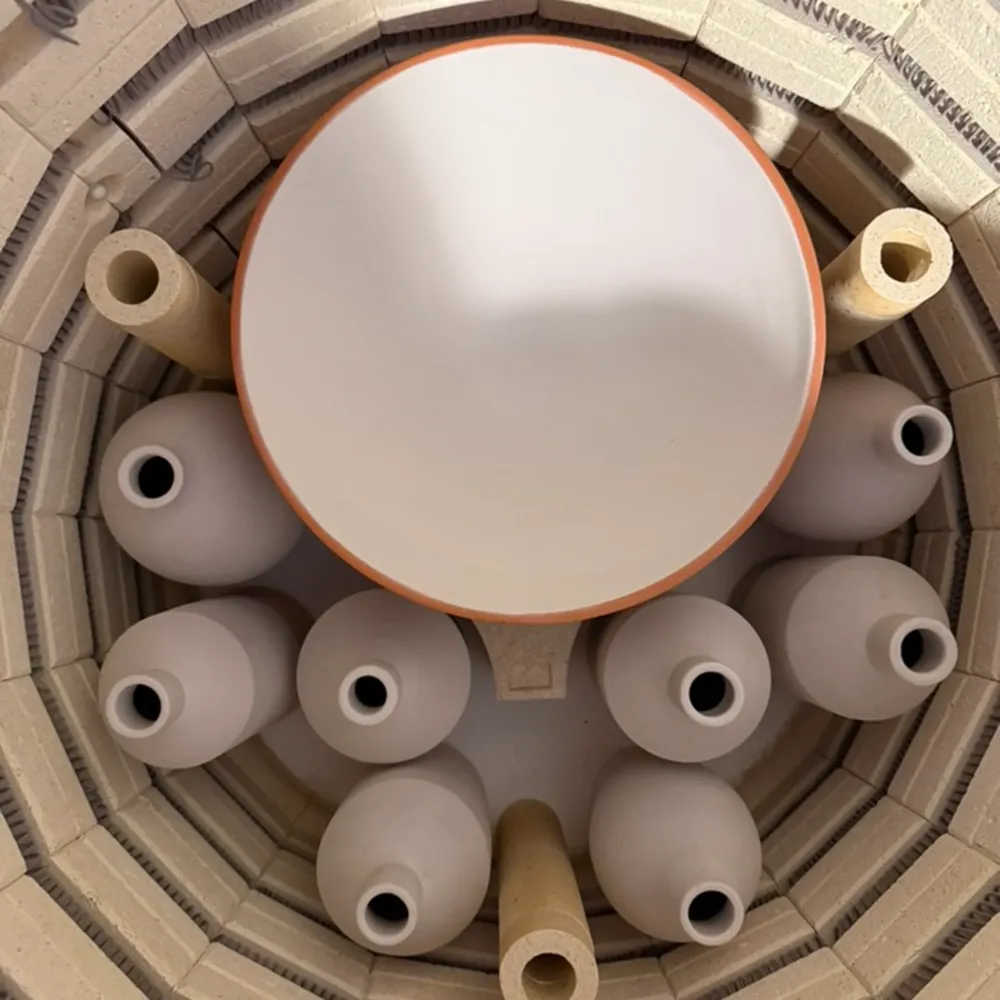 AB Ceramics Olijfolie Fles Grijs Opaal 84 cl