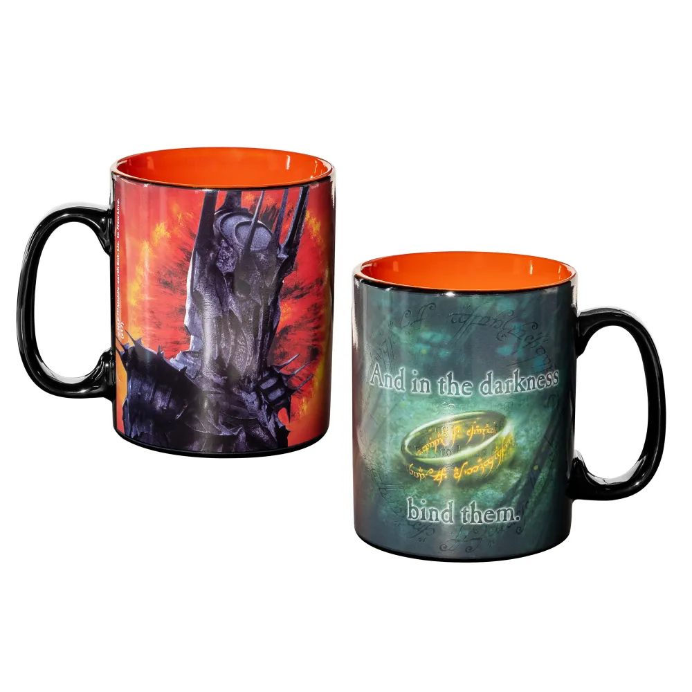 Lord Rings thermo-effect mok "De ring van Sauron". Abysse Corp SARL