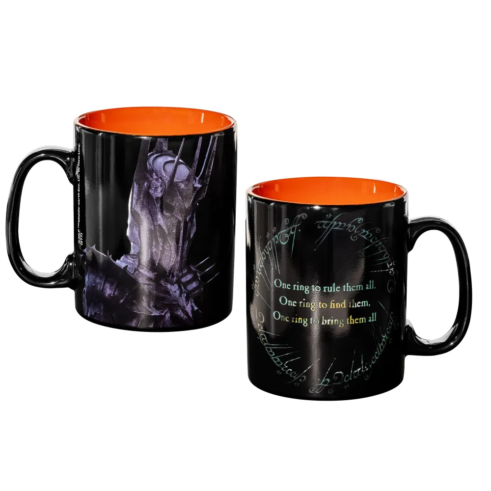 Lord Rings thermo-effect mok "De ring van Sauron". Abysse Corp SARL