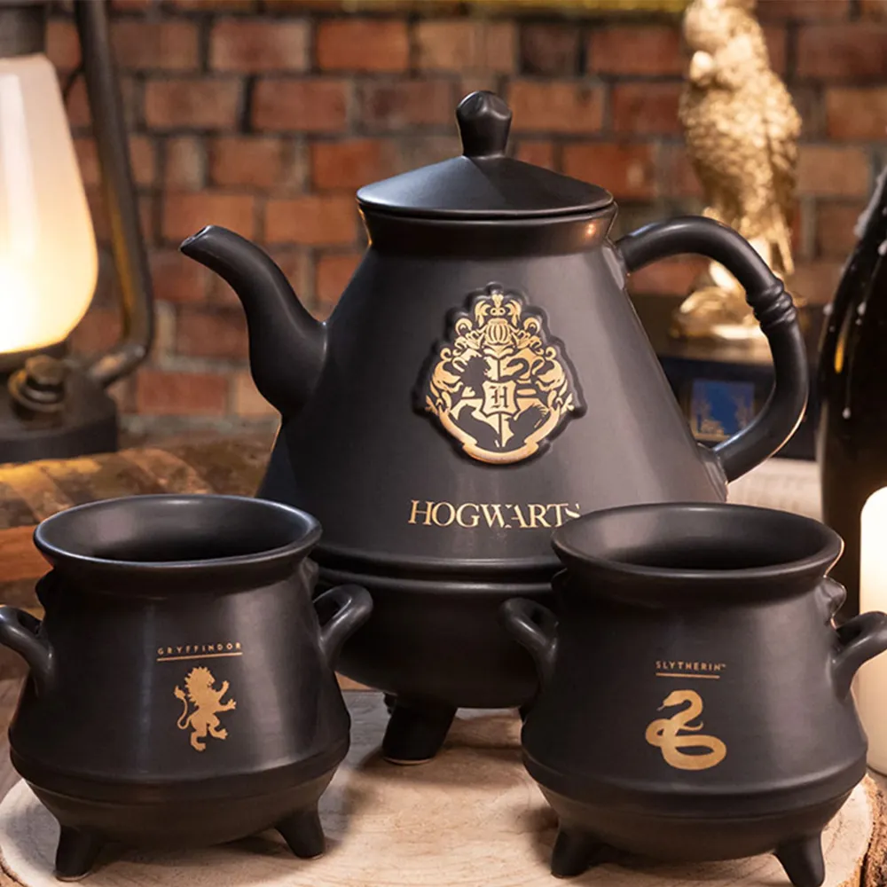 Harry Potter ketel theepot met kopjes ABYStyle