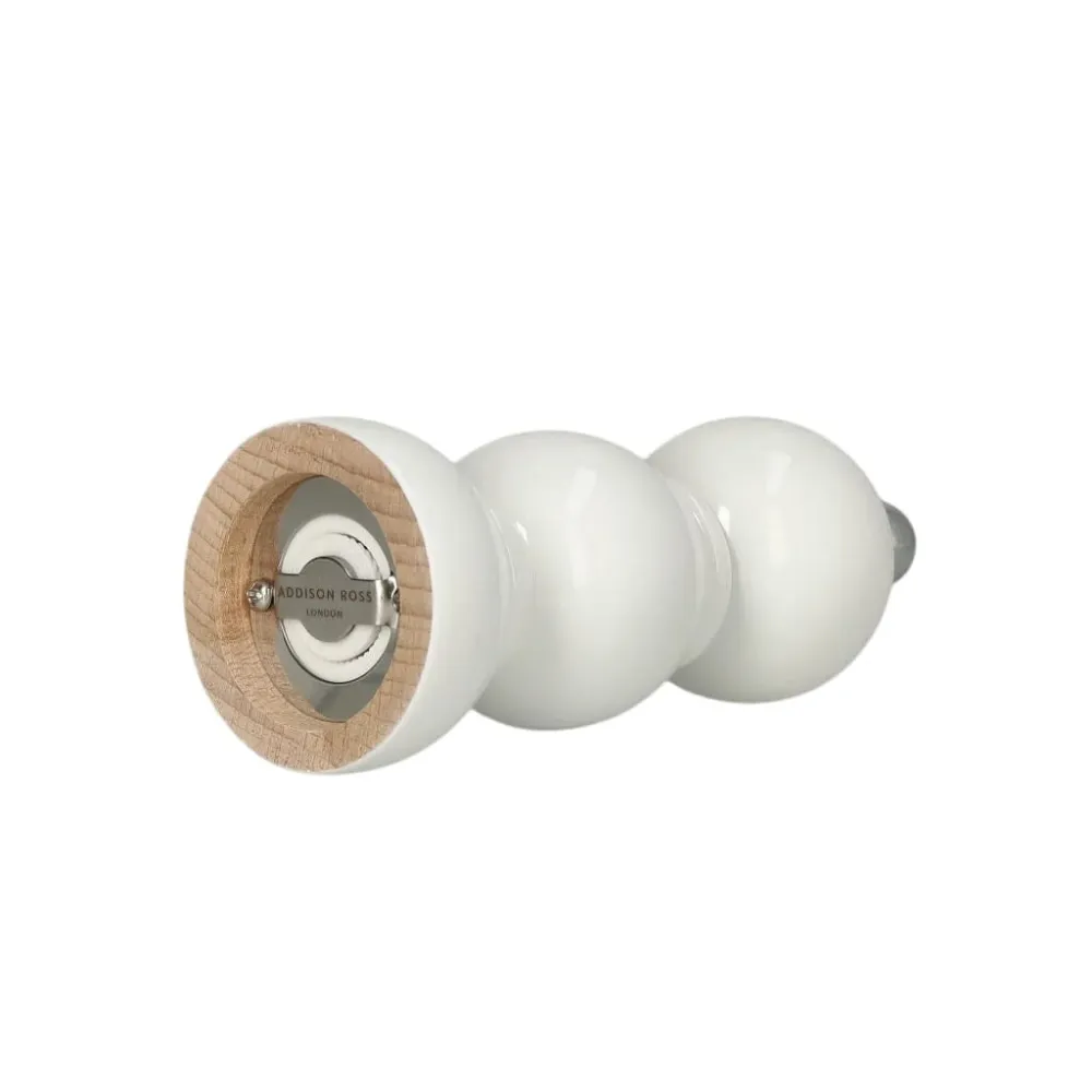 Addison Ross - Bobbin Peper & Zoutmolen White 14 cm