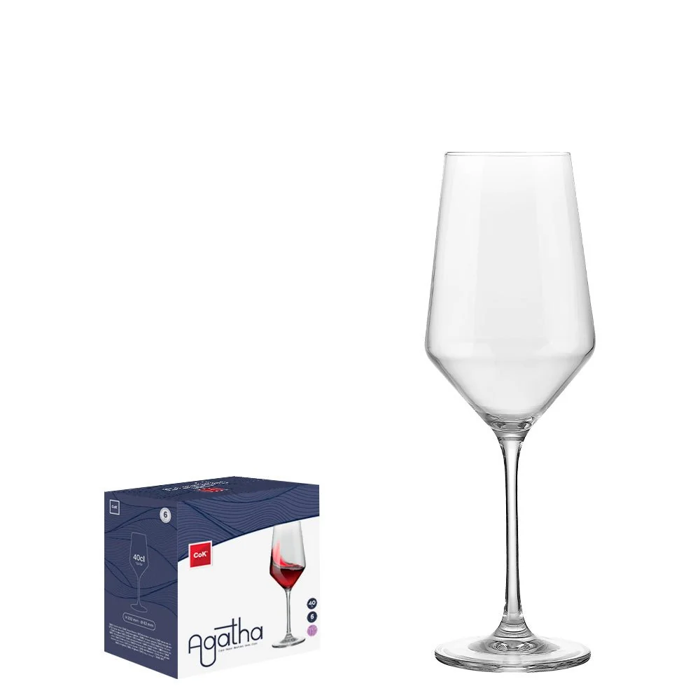 Alar Agatha Wijnglas 40 cl - Doos 6 stuks