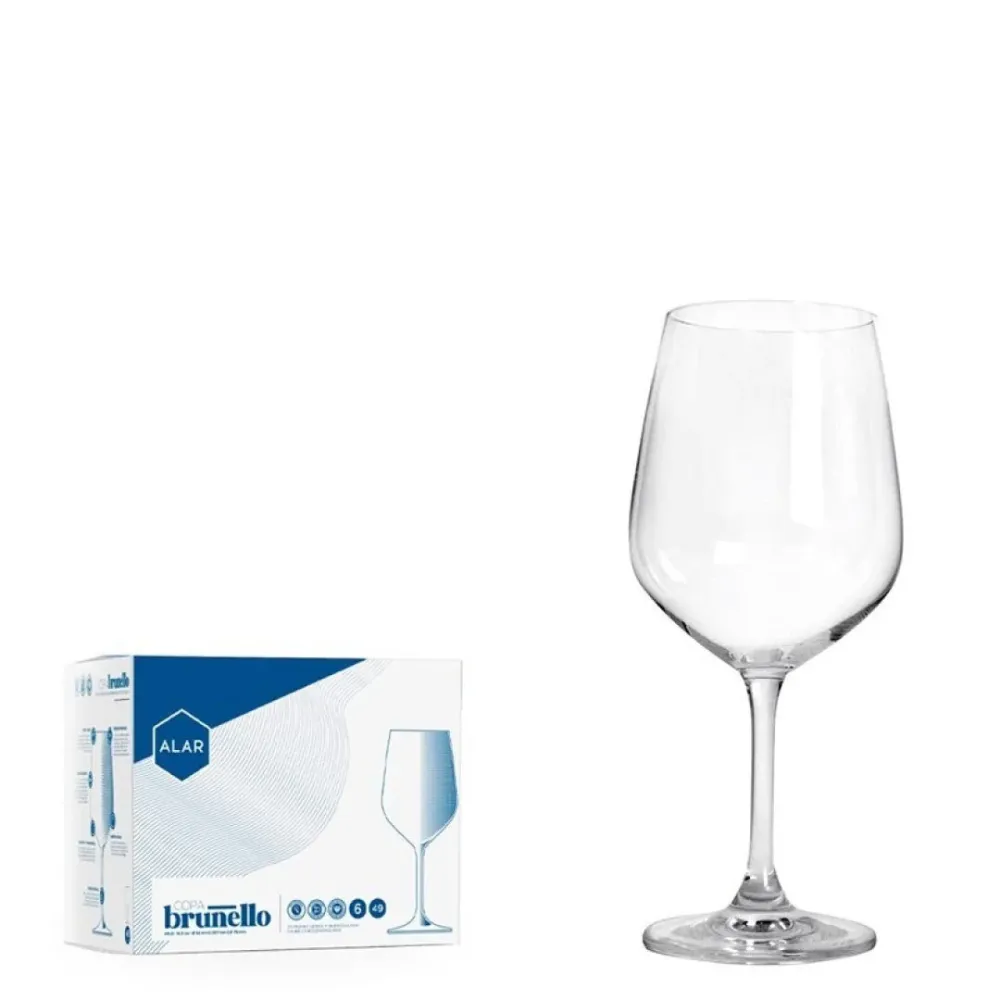 Alar Brunello Wijnglas 49 cl - Doos 6 stuks