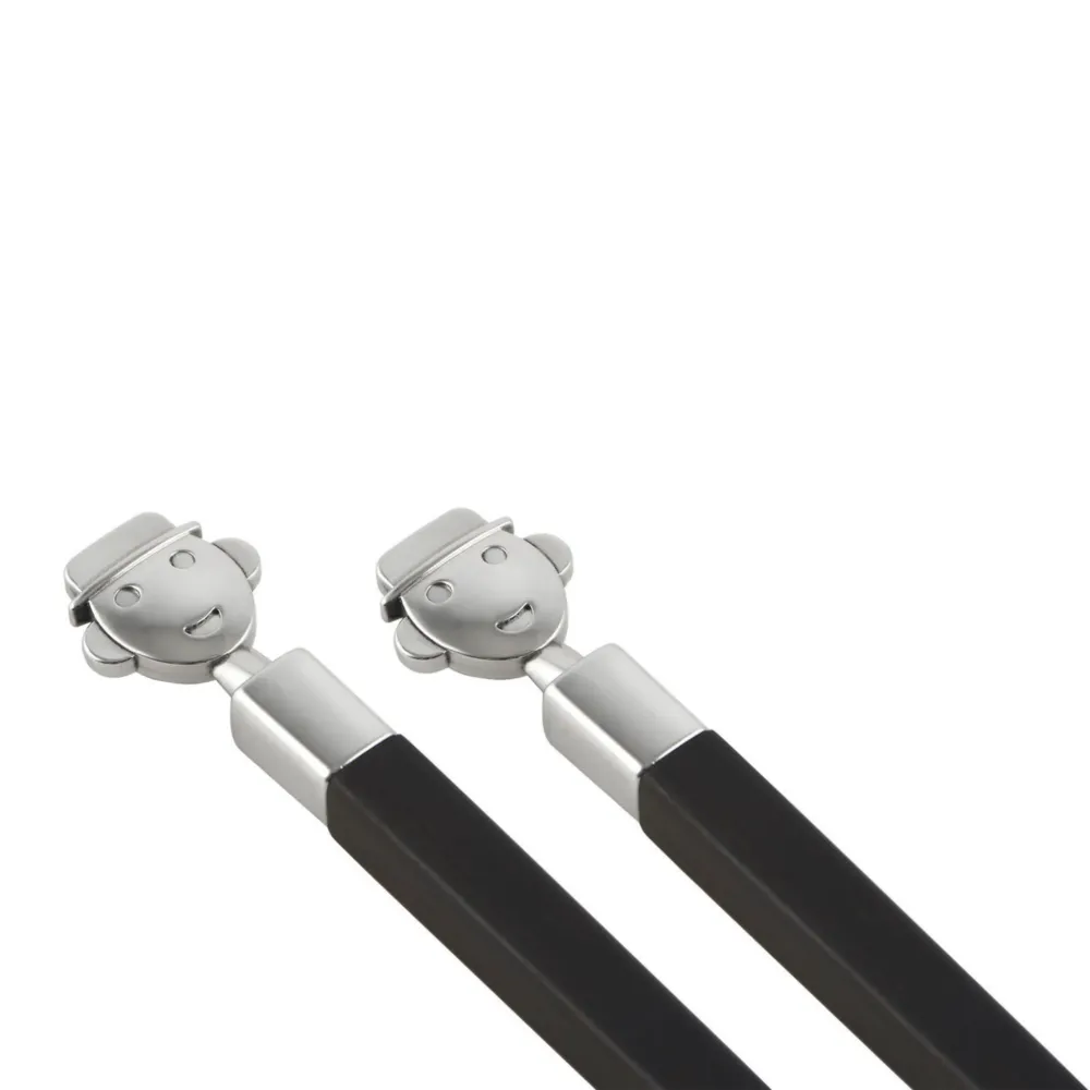 Alessi Alessandro Chopsticks + Houder