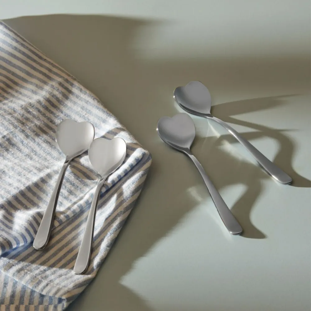 Alessi Big Love Koffielepels 4 st.