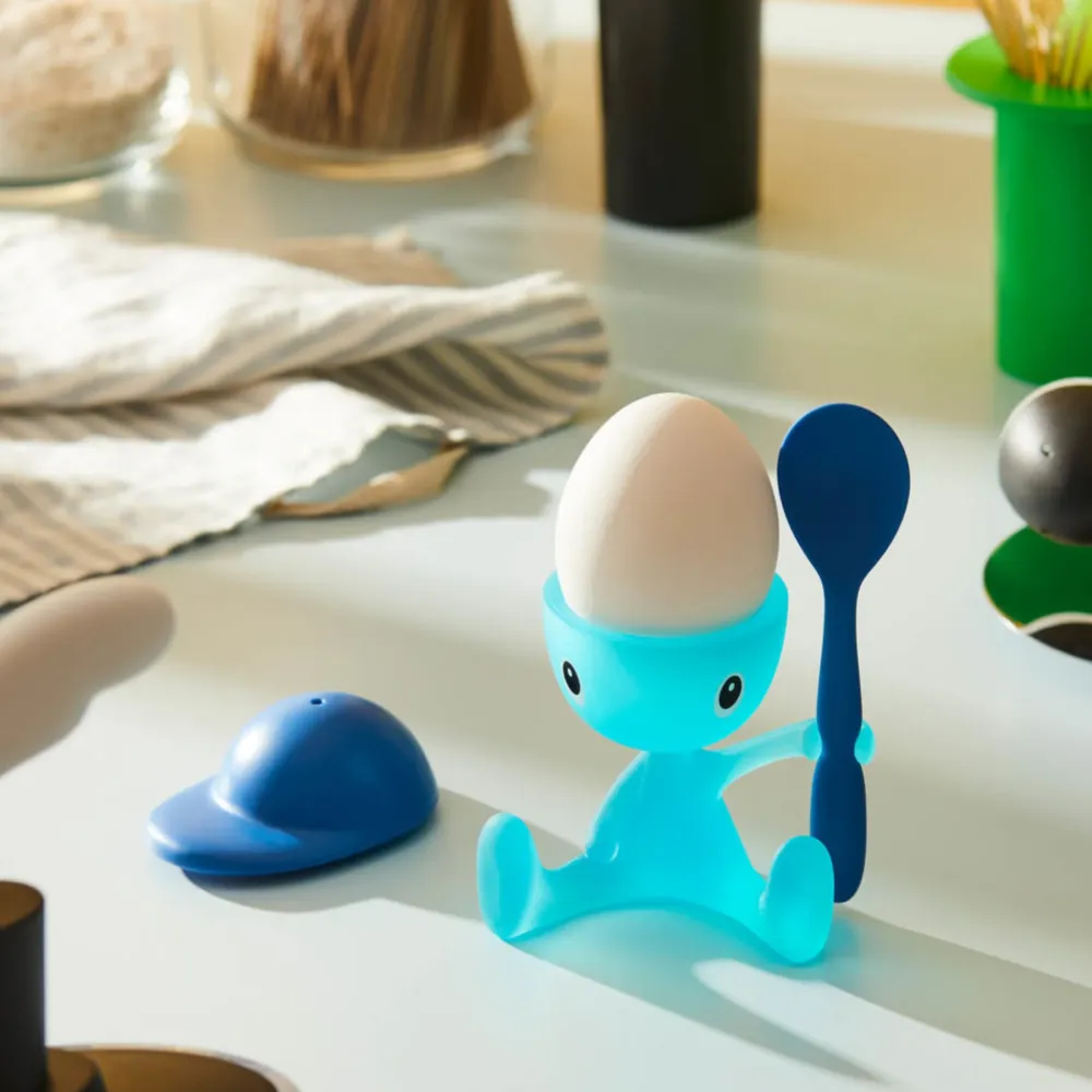 Alessi Cico Eierdopje Blauw