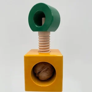 Alessi ES20 1 Nutcrackers Yellow Green