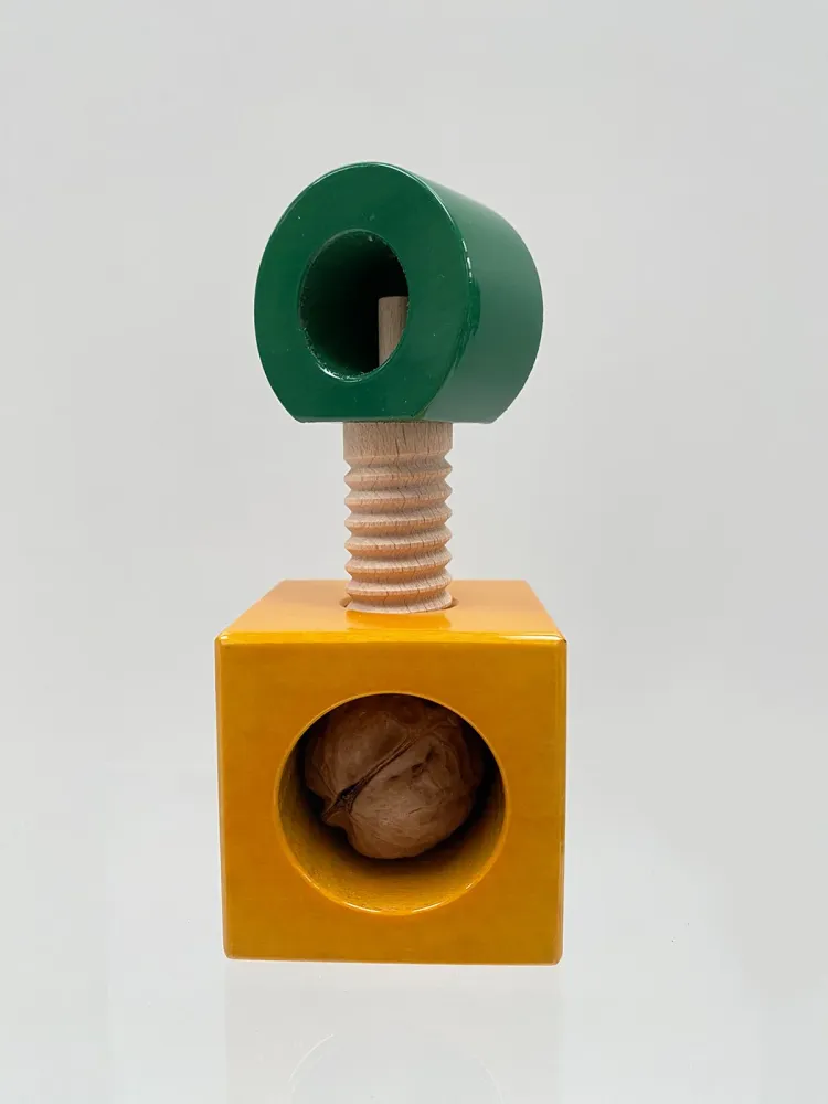 Alessi ES20 1 Nutcrackers Yellow Green