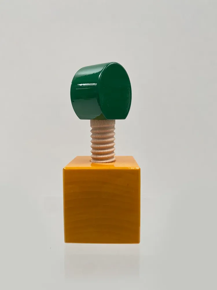 Alessi ES20 1 Nutcrackers Yellow Green