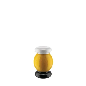 Alessi Twergi Kruidenmolen - S - geel/zwart/wit