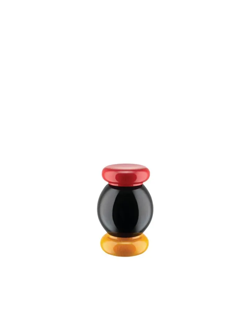 Alessi Twergi Kruidenmolen - S - rood/zwart/geel