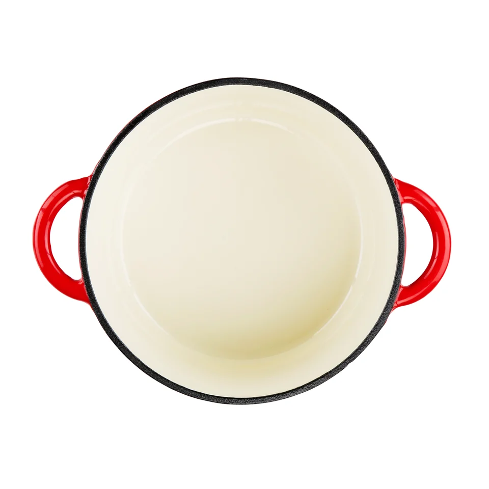 Casserole Enamel Cast Iron Red alpina