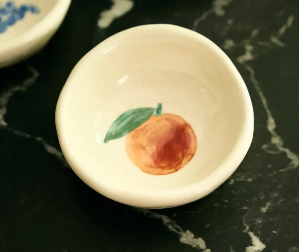 Anna + Nina Schaal Arancia Trinket Dish Sinaasappel