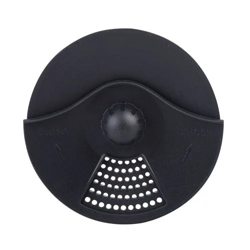 Appetito Can Lid & Strainer (houtskool)