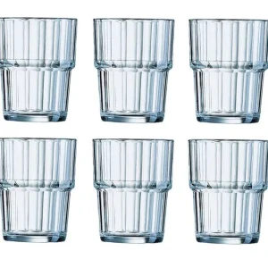 Arcoroc Tumbler Norvege - Gehard Glas - 200 ml - 6 stuks
