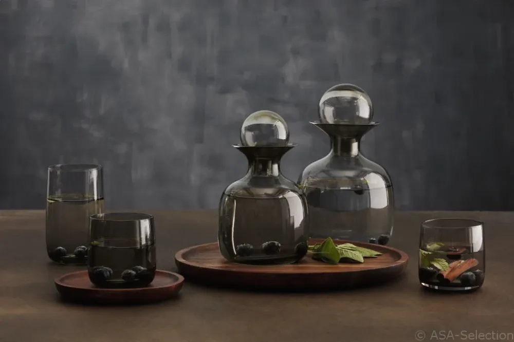 ASA Glas Karaf Grijs 0,75l