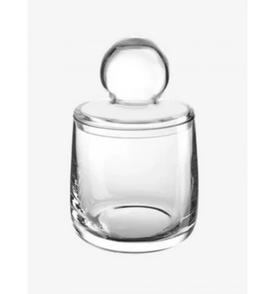 ASA jar lid, clear d. 14,5 cm, h. 21,2 cm SARABI