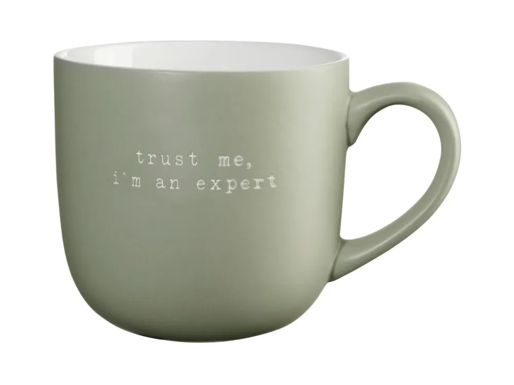 Asa mok, trust me, i'm expert d. 11 cm, h. 10,5 cm, 0,6 l.