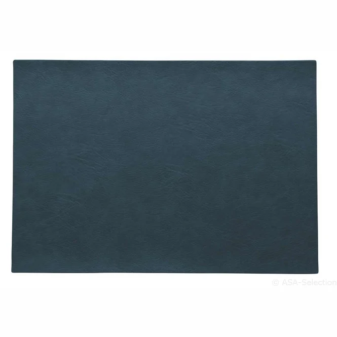 Asa vegan leather Placemat 33x46 cm - seaport