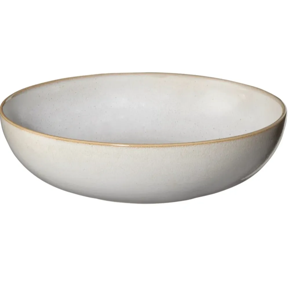 ASA Selection Diepe Borden / Pastaborden Saisons Sand ø 21 cm - 4 Stuks