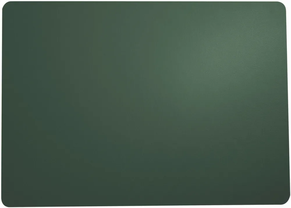 ASA Selection Placemat - Leather Optic Fine - Kale - 46 x 33 cm