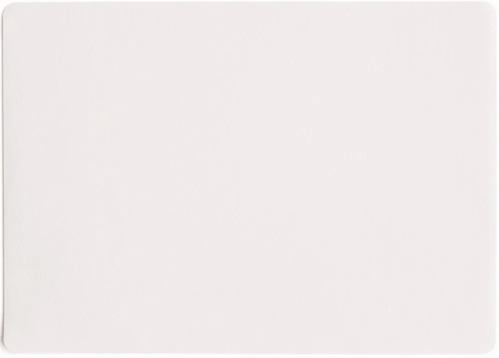 ASA Selection Placemat - Leather Optic Fine - Wit - 46 x 33 cm