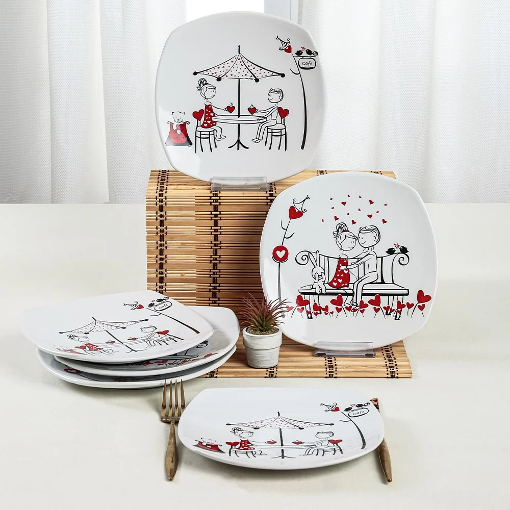Set van 6 borden Binck Asir Group