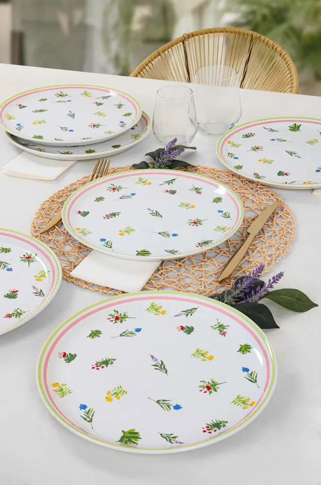 Set van 6 borden Destan Asir Group