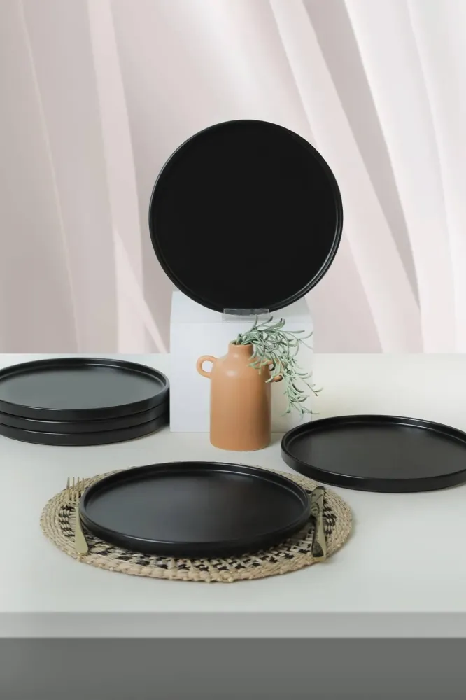 Set van 6 borden Riley keramiek Asir Group