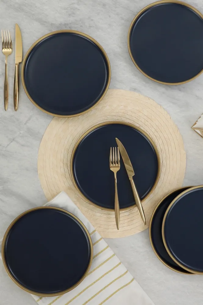 Set van 6 dessertborden Florien Asir Group