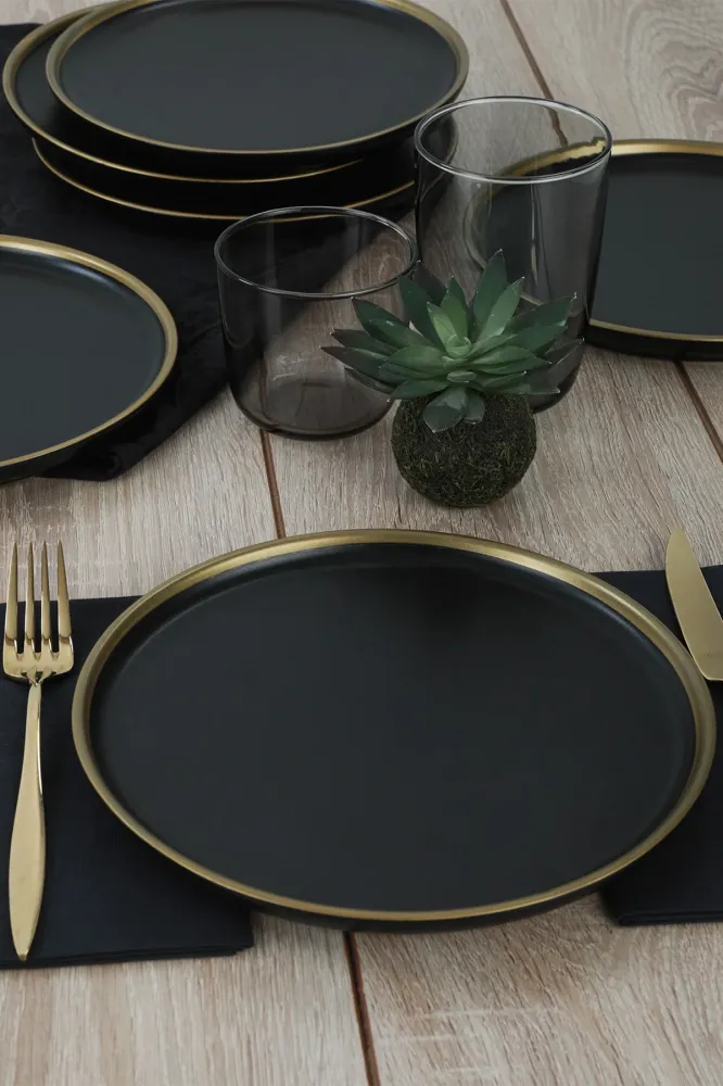 Set van 6 dessertborden Florien Asir Group