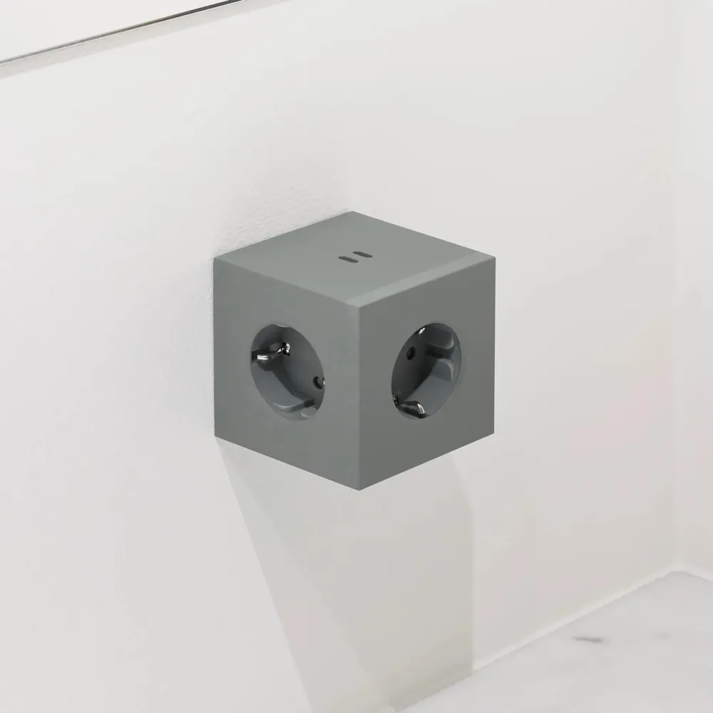 Avolt Square 2 USB-C Stekkerdoos Eik Groen