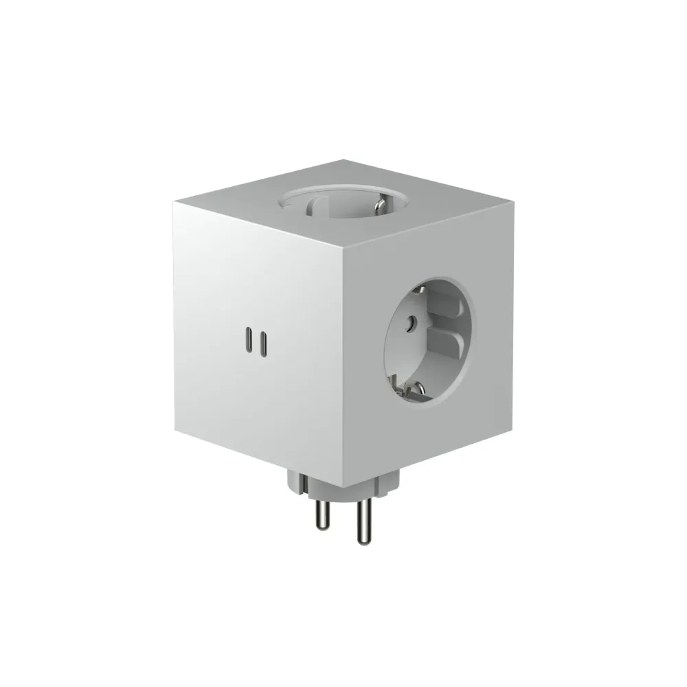 Avolt Square 2 USB-C Stekkerdoos Gotland Grijs