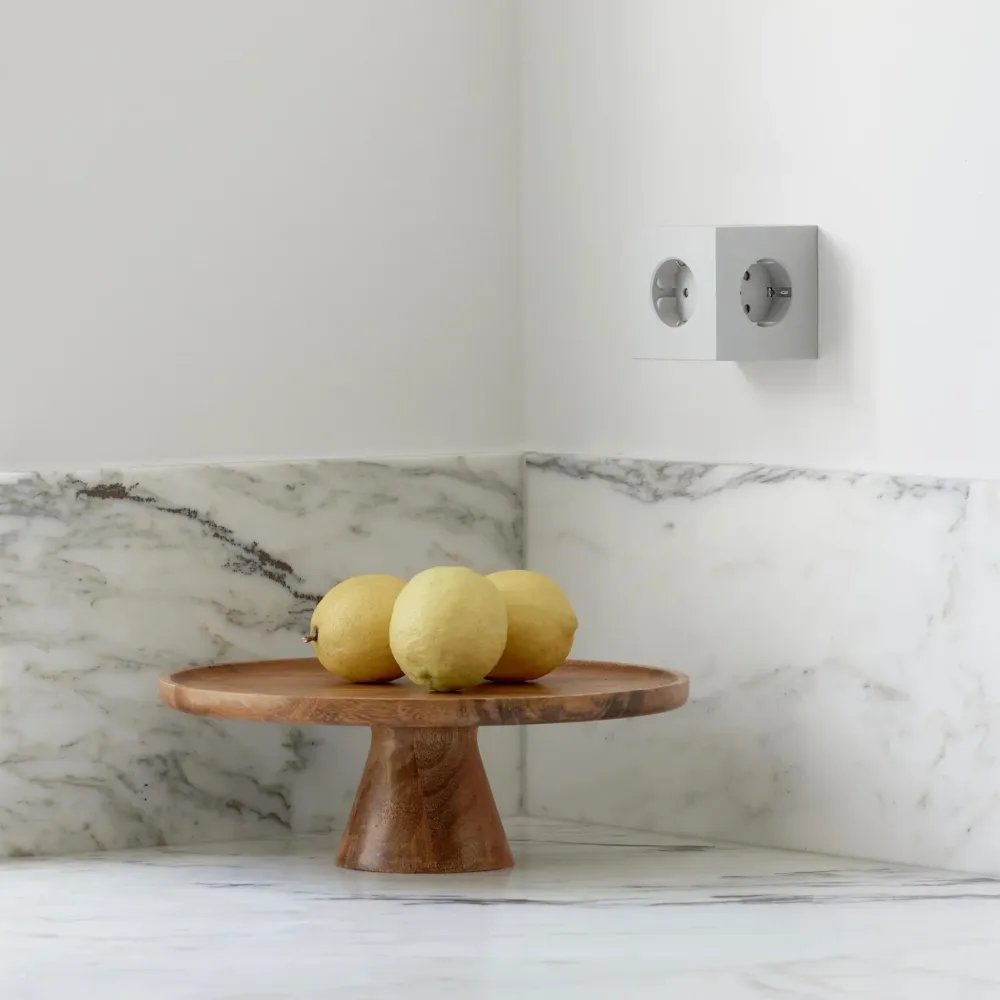 Avolt Square 2 USB-C Stekkerdoos Gotland Grijs