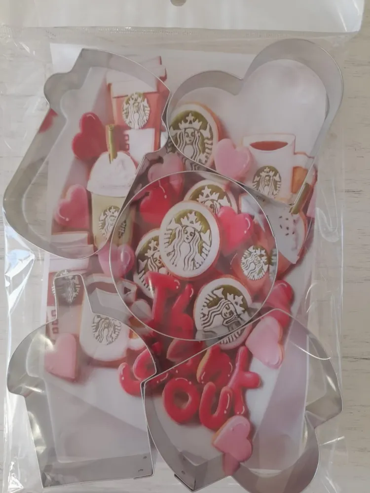 Cortadores de Galleta Cafe Starbucks Bakers Depot