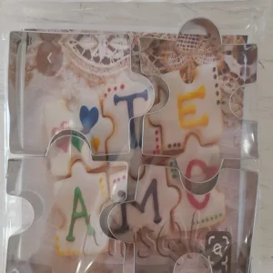 Cortadores de Galleta Rompezabezas 4 pz Bakers Depot