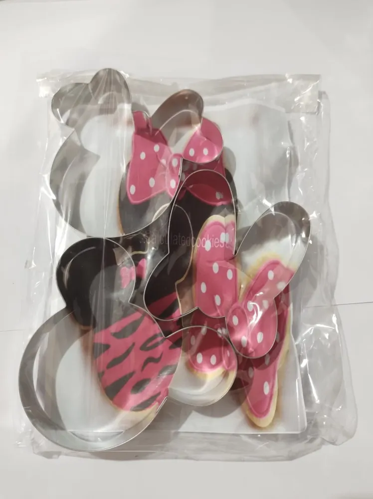 Cortadores Kit Mickey y Minnie Bakers Depot