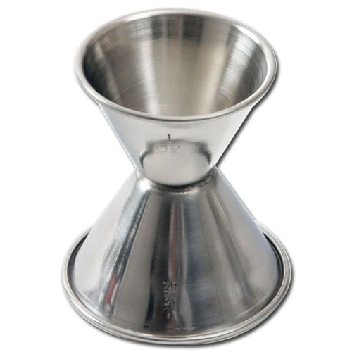 Jigger Doble Acero Inoxidable (14ml y 28ml) Bakers Depot