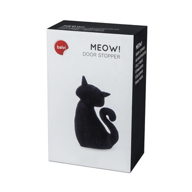 BALVI Deurstopper Meow black