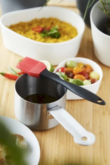 Barbecook RVS Sauspan met kwast