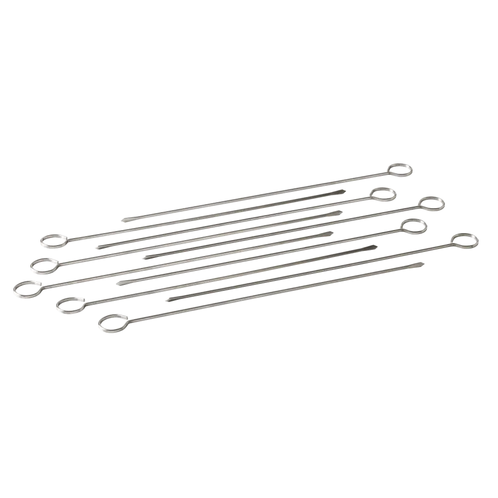 Barbecook Set van 10 spiesen uit rvs 33cm