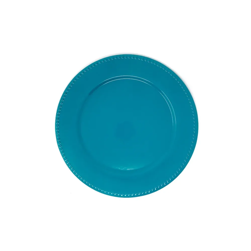 Plato Peltre No. 32 Troquelado Azul Baro Industrial