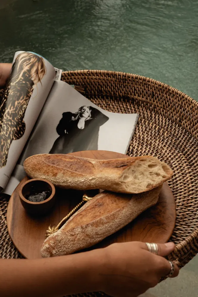 De Carry-All-dienbladen - natuurlijk bruin - M Bazar Bizar Antwerp